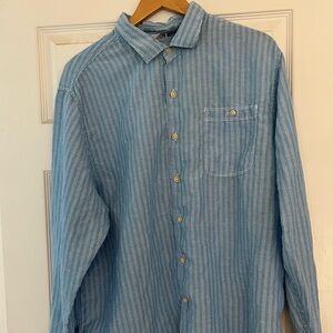 Tommy Bahama Linen/Tencel Lyocell Men’s Shirt (XL)